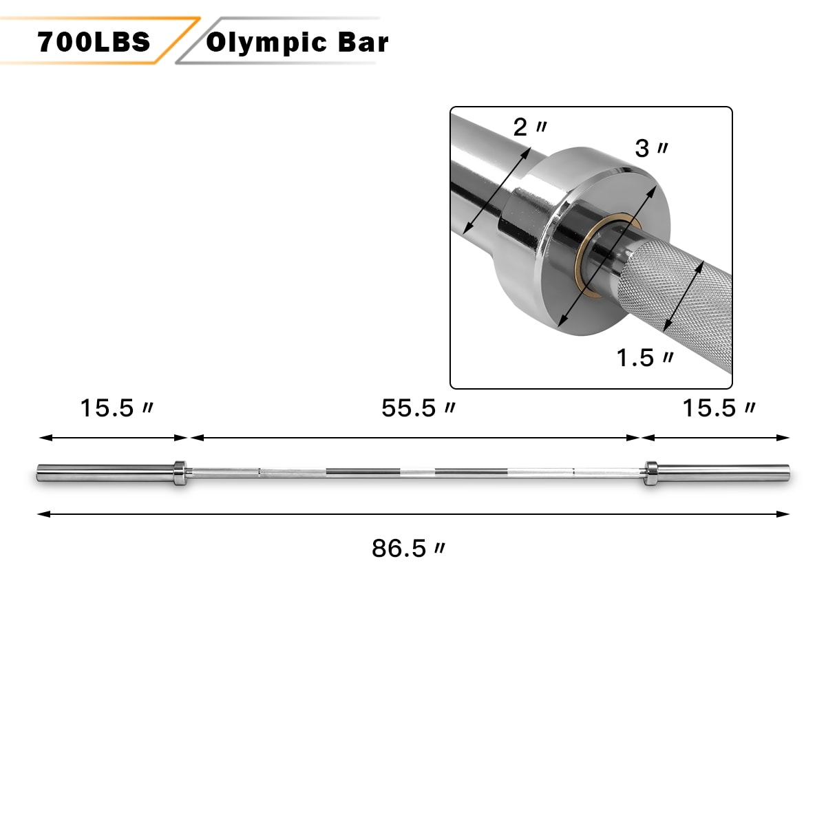 Goplus barbell clearance