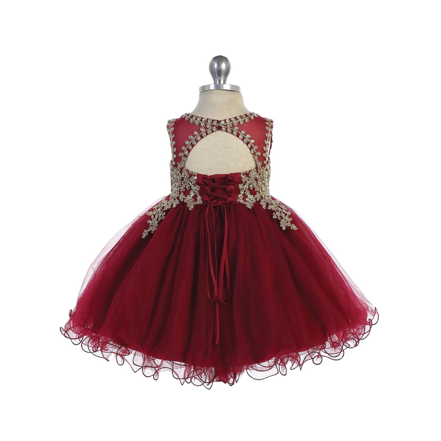 burgundy and gold dress short