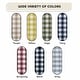 preview thumbnail 4 of 7, Achim Buffalo Check Window Curtain Tier Pair