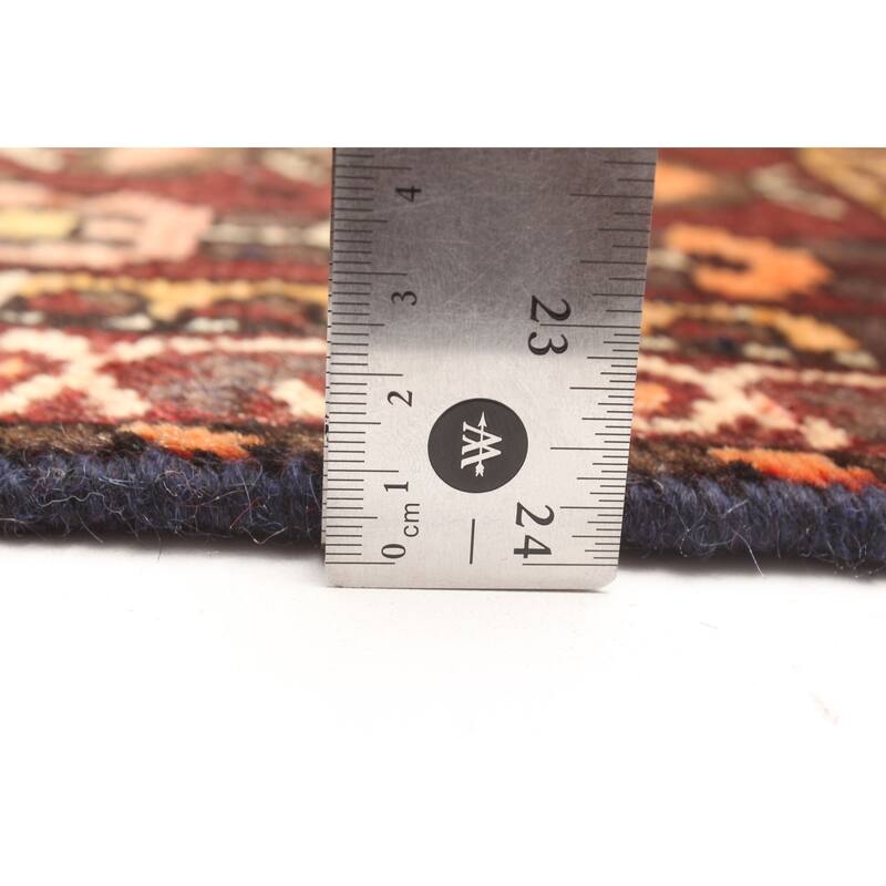 ECARPETGALLERY Hand-knotted Andelz Burgundy Wool Rug - 4'0 x 5'4