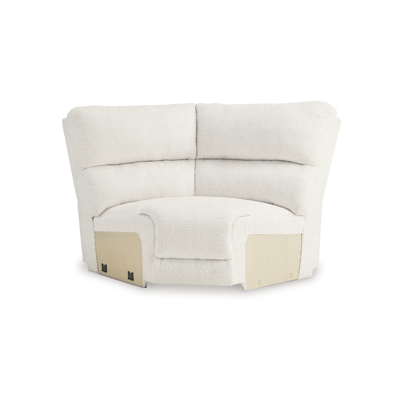 Signature Design by Ashley Keensburg White 3-Piece Power Reclining Sectional