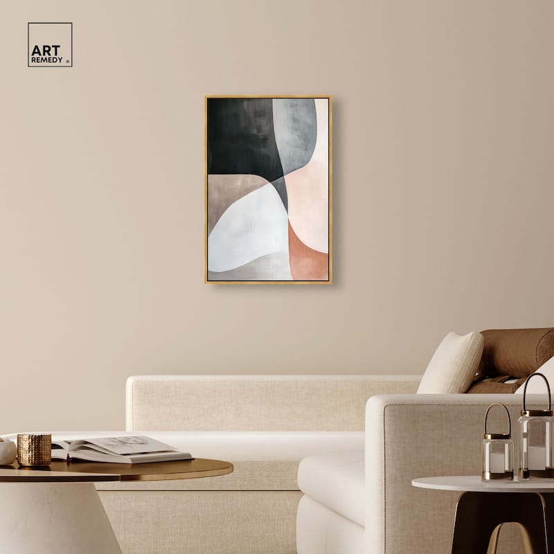 Curved Contour Canvas by Art Remedy