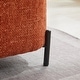 preview thumbnail 18 of 34, 30.3" Fabric Storage Ottoman，Upholstered Footrest with Adjustable Cover and Metal Legs