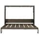 preview thumbnail 9 of 58, GDFStudio - Modern Wooden Murphy Bed Cabinet with LED Light and Desk