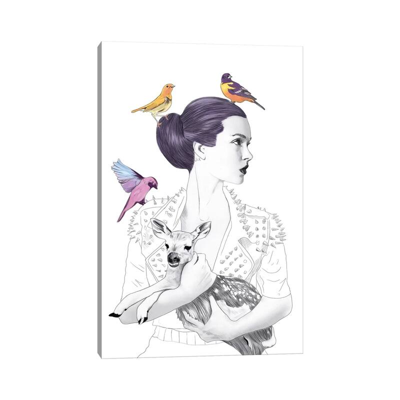 iCanvas "Princess Pike" by Jenny Rome Canvas Print