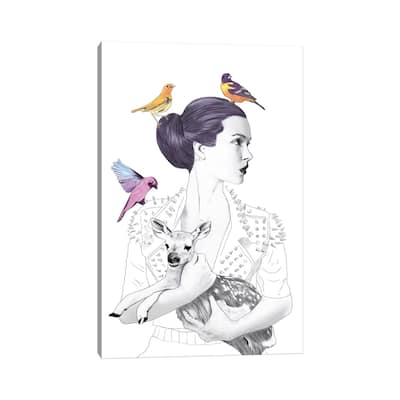 iCanvas "Princess Pike" by Jenny Rome Canvas Print