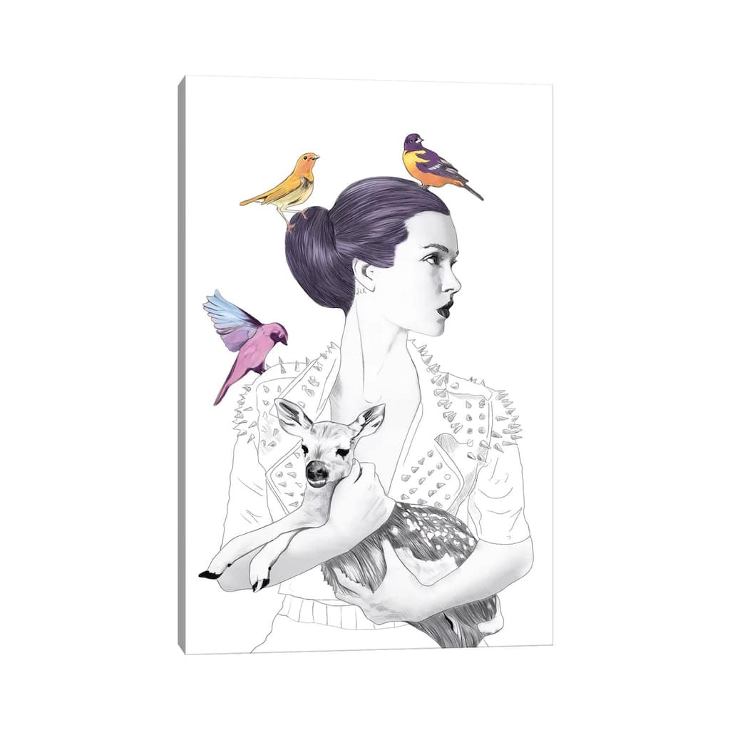 iCanvas "Princess Pike" by Jenny Rome Canvas Print