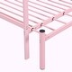 preview thumbnail 25 of 23, Twin XL to King Metal Twin Size House Platform Bed with 2 Drawers
