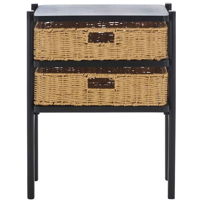 SAFAVIEH Rozalyn Two Drawer Accent Table - 18"W x 12"D x 23"H