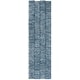 preview thumbnail 24 of 27, SAFAVIEH Hand-Tufted Ebony Eiliv Modern & Contemporary Wool Rug 2'3" x 8' Runner - Navy/Light Blue - Runner