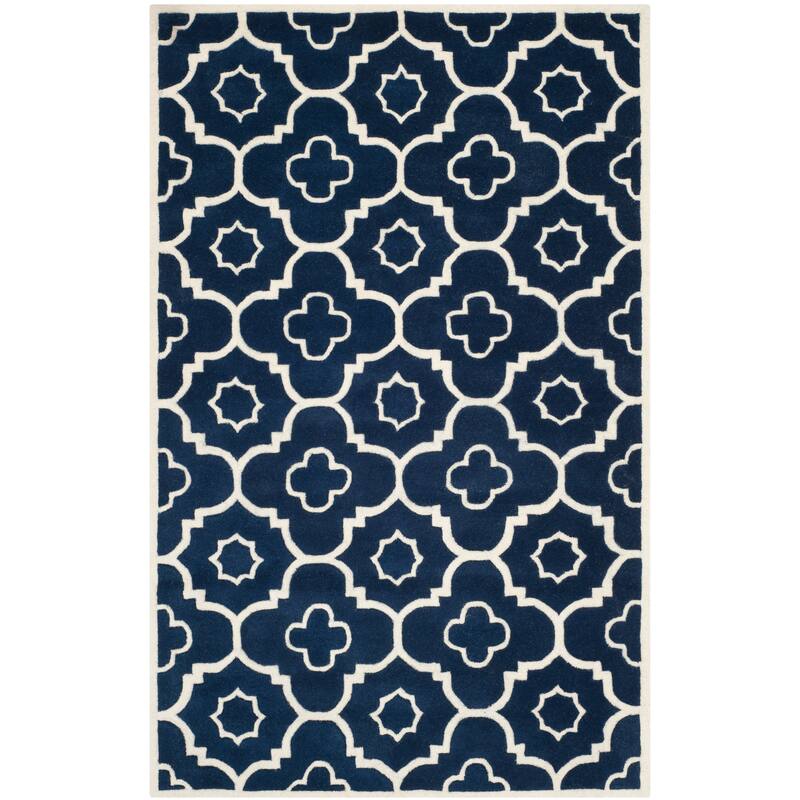 SAFAVIEH Handmade Chatham Franziska Modern Wool Rug