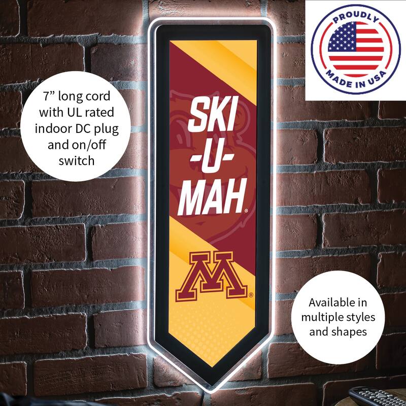 University of Minnesota LED Lighted Sign