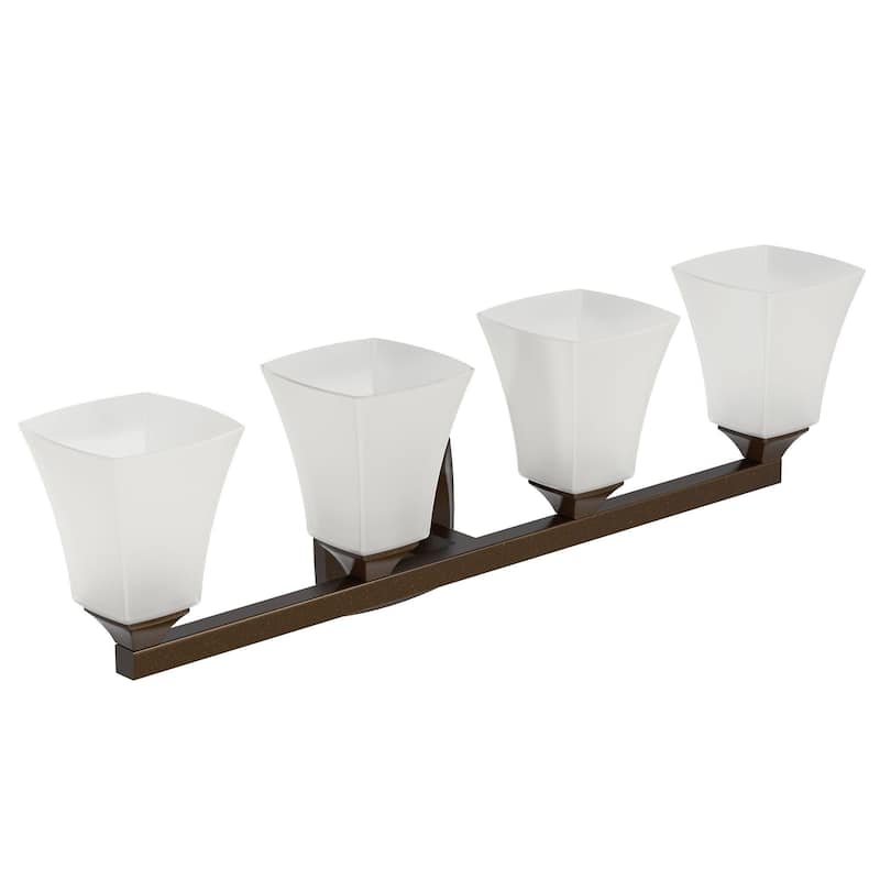 Moen Voss 4 Light 31" Wide Bathroom Vanity Light