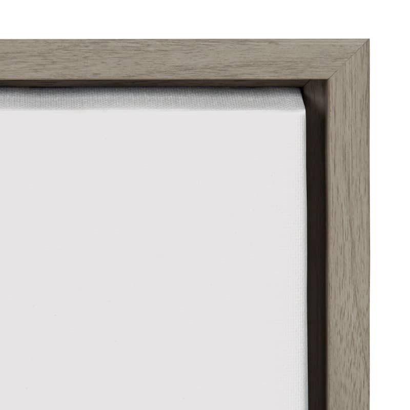 Kate and Laurel Sylvie Sam Framed Canvas by The Creative Bunch Studio