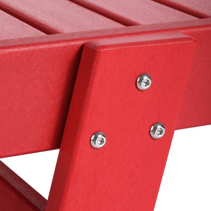 Laguna Hdpe All Weather Outdoor Patio Pool Reclining Chaise Lounge