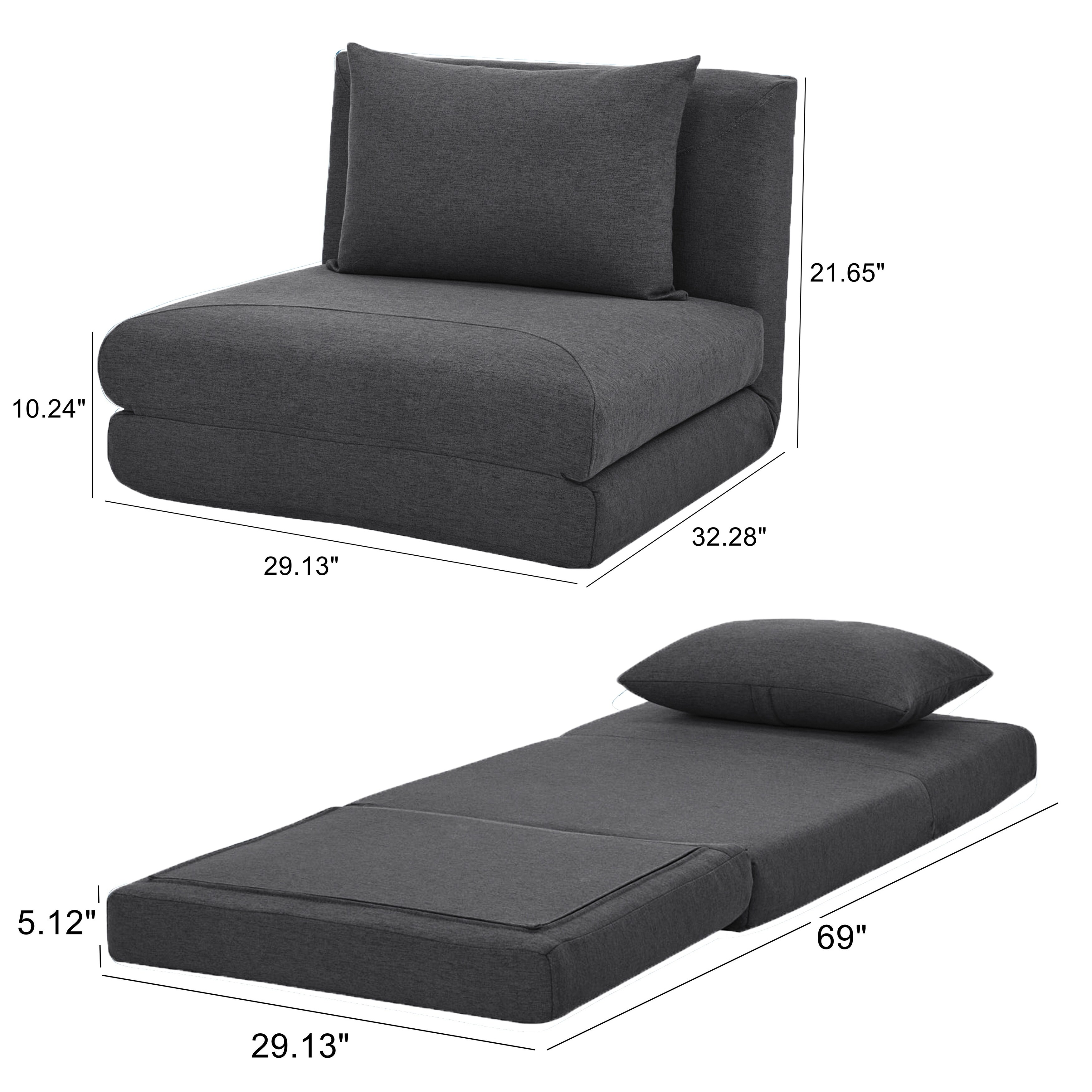 Porch & den marylee convertible chair new arrivals