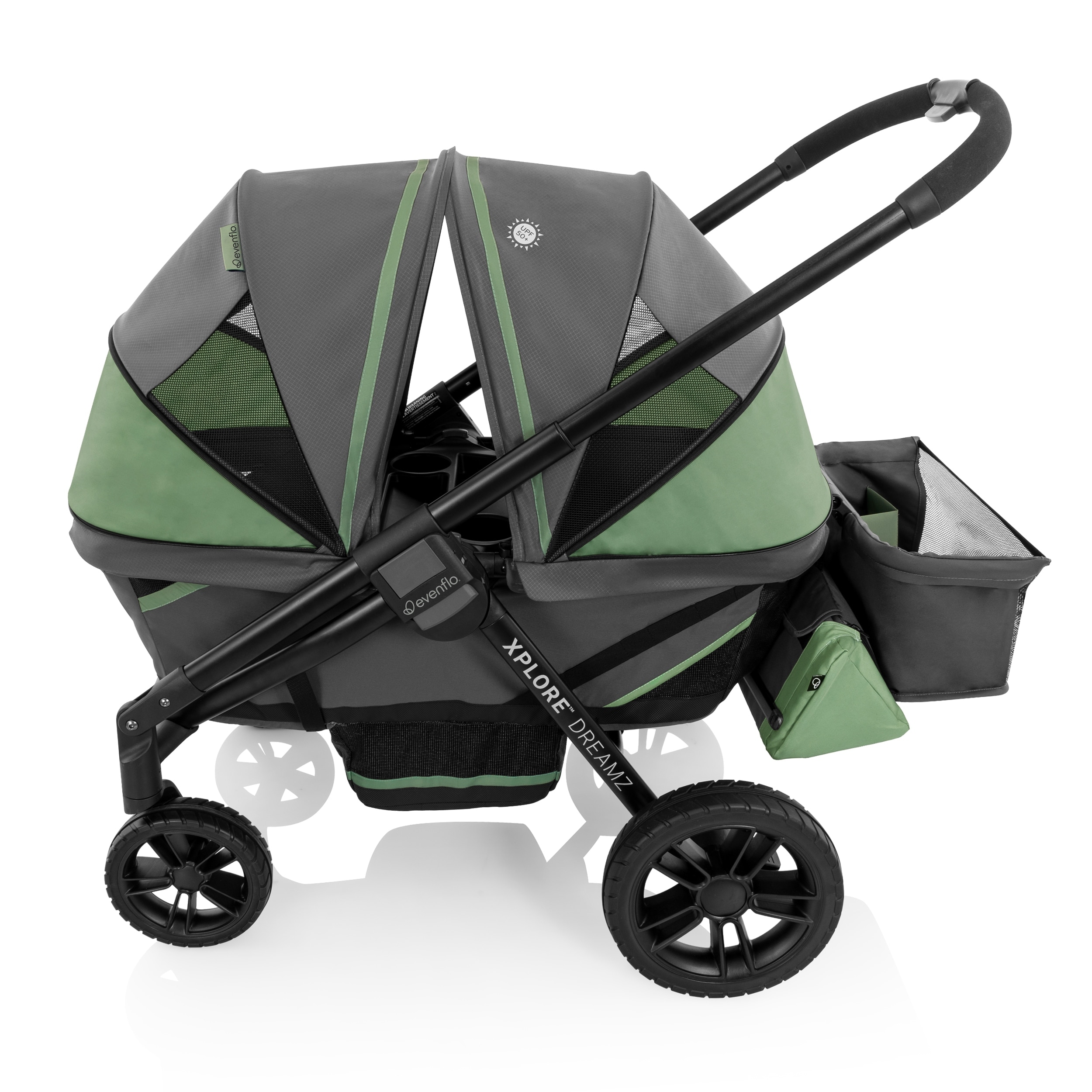 Evenflo Pivot Xplore Dreamz All-Terrain Stroller Wagon with Bassinet Insert  - Bed Bath & Beyond - 40791590