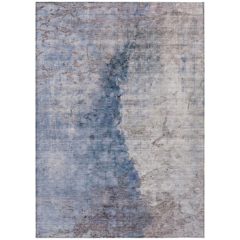 Machine Washable Indoor/ Outdoor Chantille Modern Impressions Rug