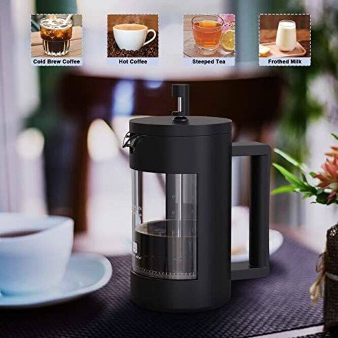 12 Oz Camping French Press Coffee Maker