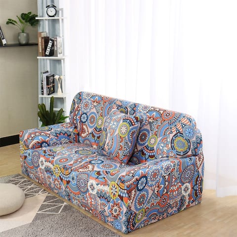 1-Piece Sofa Slipcover for Chair Loveseat Sofa Elastic Furniture Protector