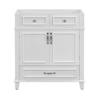 29 in. W x 18 in. D x 33 in. H MDF Freestanding Bath Vanity Base without Counter Top