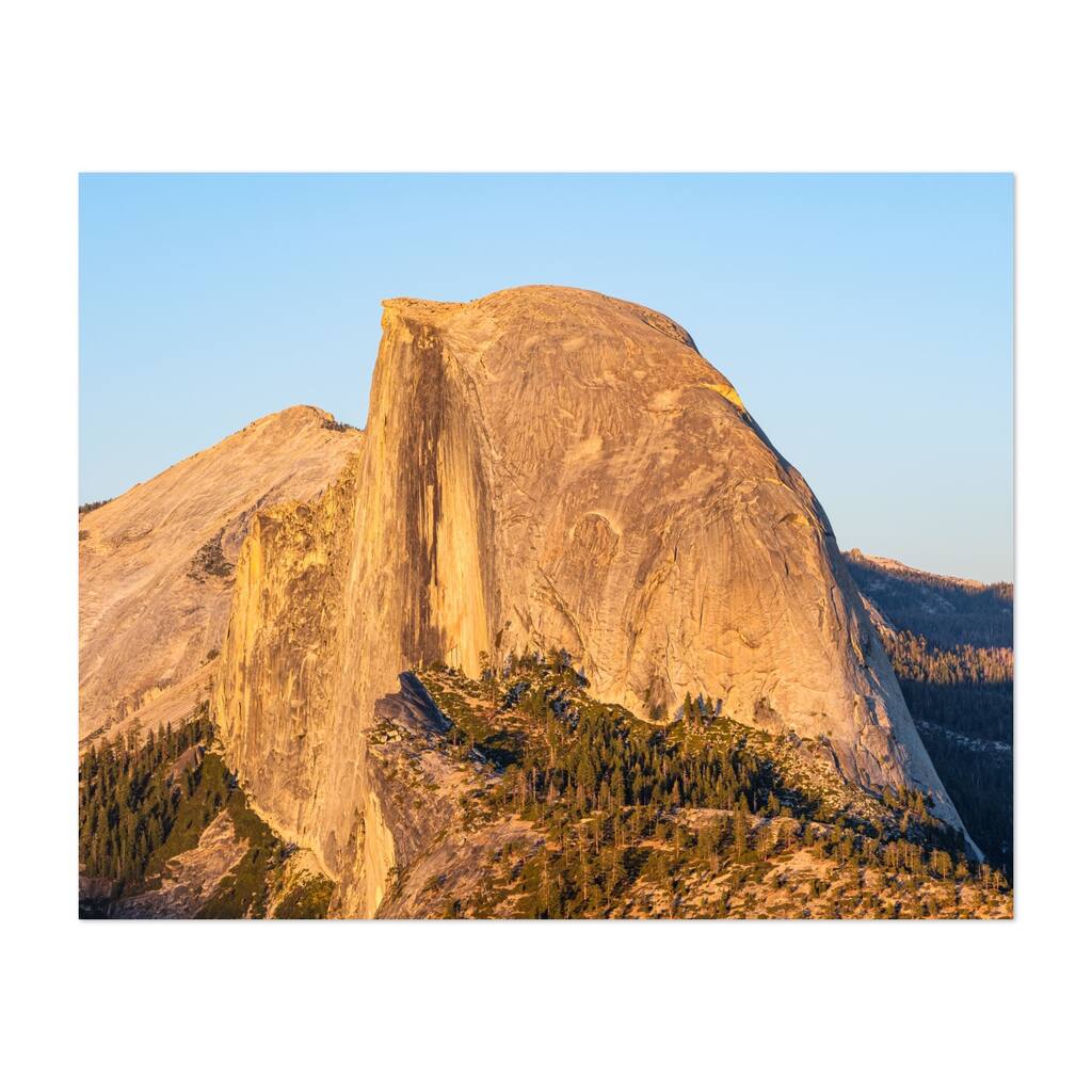 Half Dome California Half Dome Evening Photography Art Print/Poster