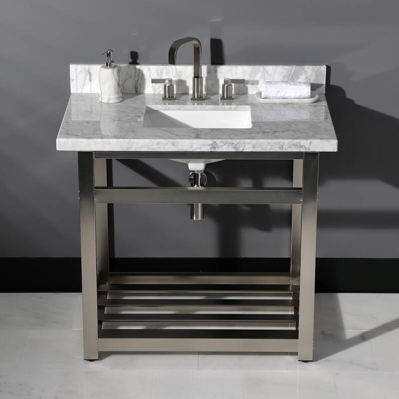 Kingston Brass Kingston Commercial Steel Console Sink Base