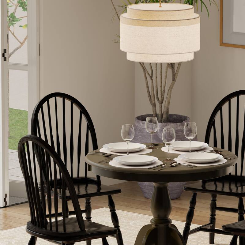 Windsor Dining Chair - 40.5" - Black