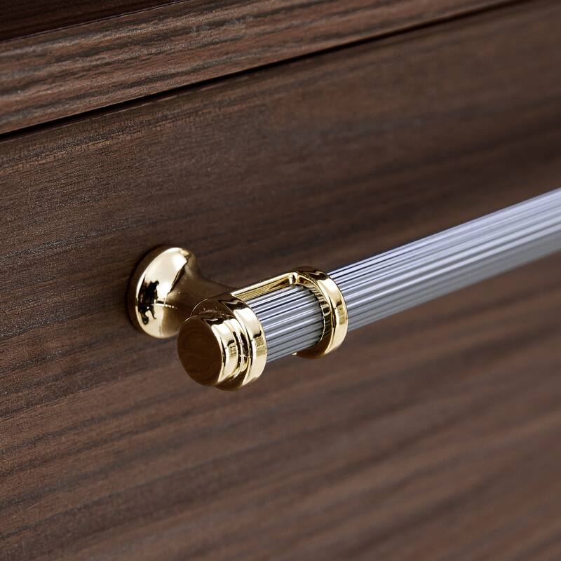 78.75'' Tall Narrow Dark Wood Storage Cabinet with Flip Drawers