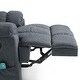 preview thumbnail 37 of 36, Coosa Indoor Pillow Tufted Massage Recliner by Christopher Knight Home