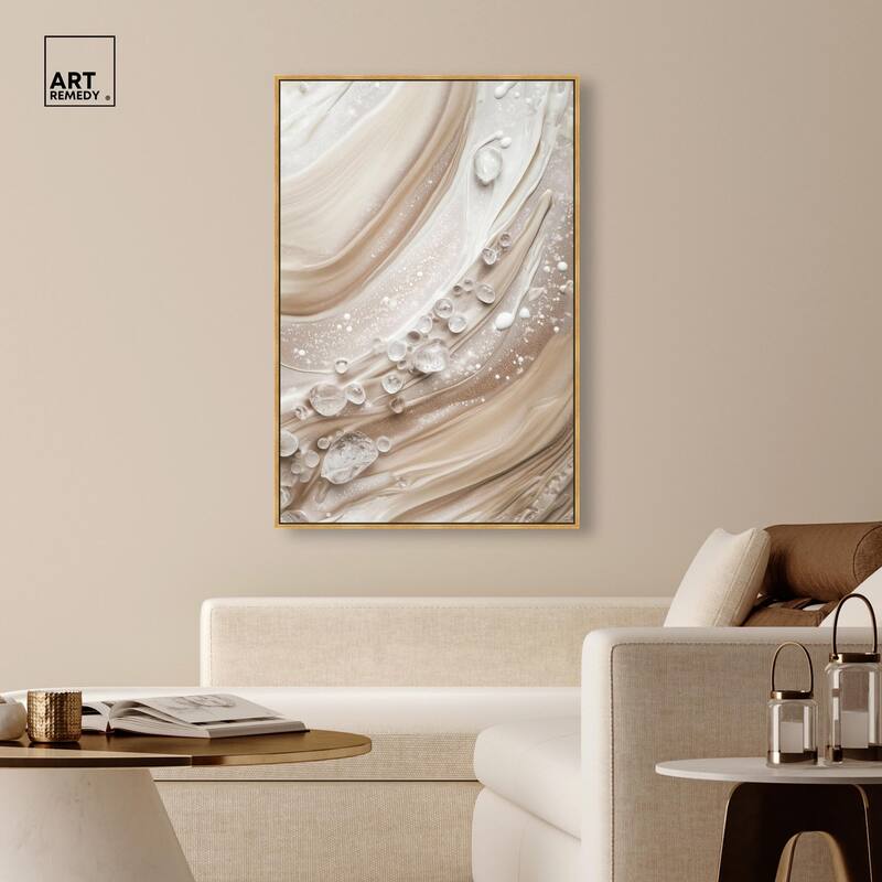Viscous Veils II Canvas by Art Remedy