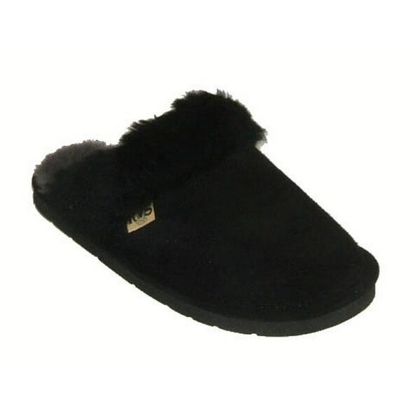 mens leather slippers with sheepskin lining