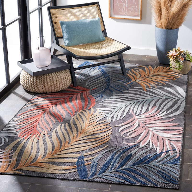 SAFAVIEH Cabana Tawnee Indoor/ Outdoor Waterproof Transitional Rug