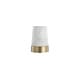 preview thumbnail 5 of 5, Stephen 26.5" Marble/Iron Gold Modern Column LED Table Lamp, White by JONATHAN Y