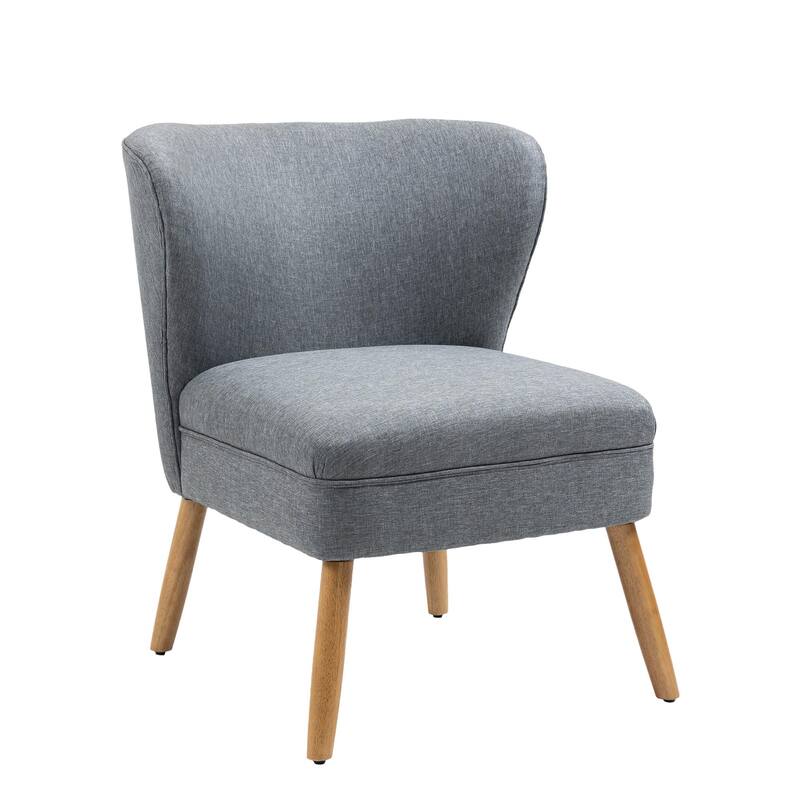 2 Set Modern Armless Accent Chair