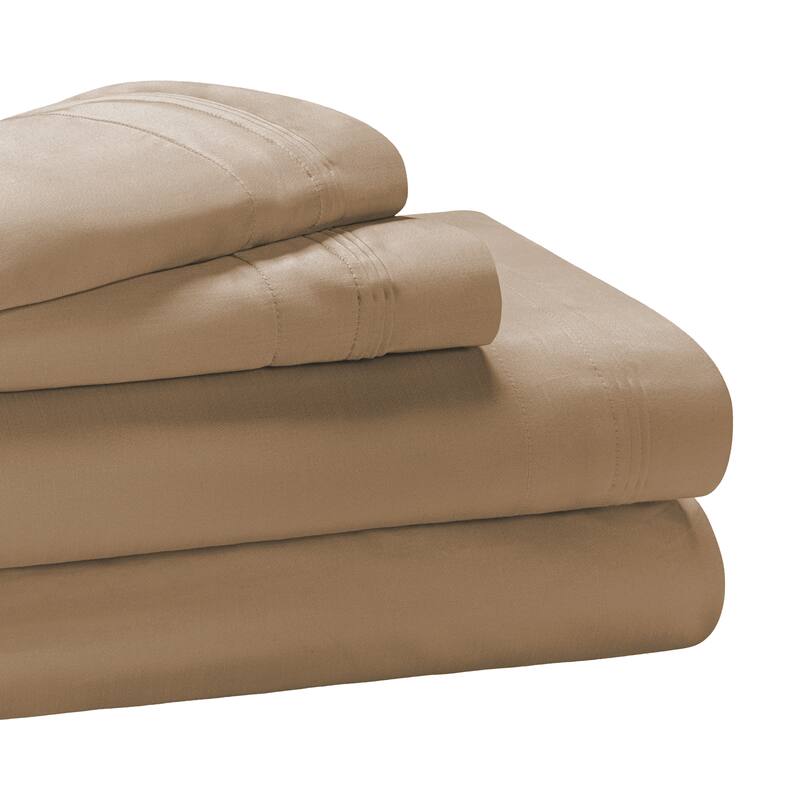 Egyptian Cotton 1000 Thread Count 4 Piece Bed Sheet Set by Superior