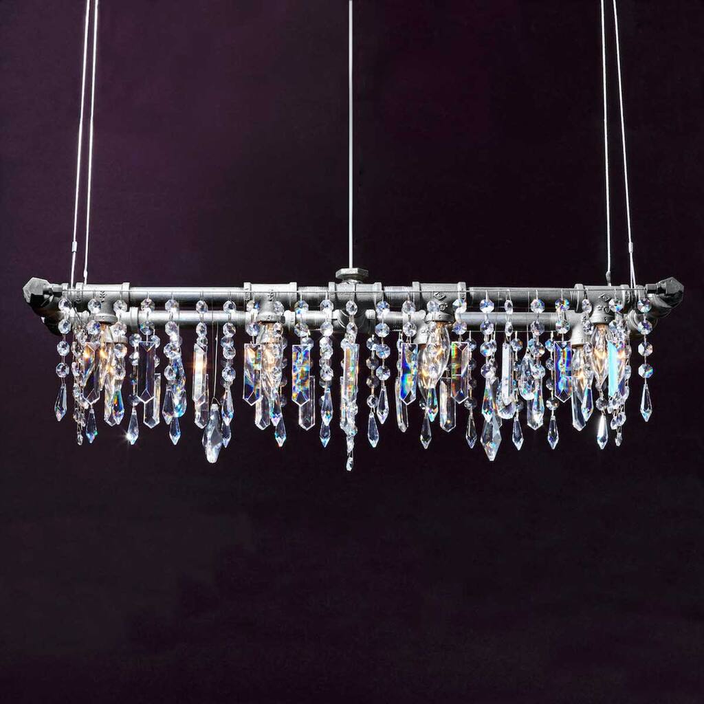 Maximalist Mini-Banqueting Chandelier - 28 x 9 x 9