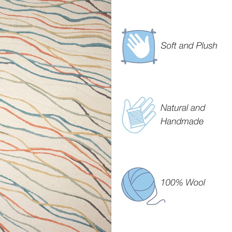 Liora Manne Horizon Ribbons Indoor Rug Moss