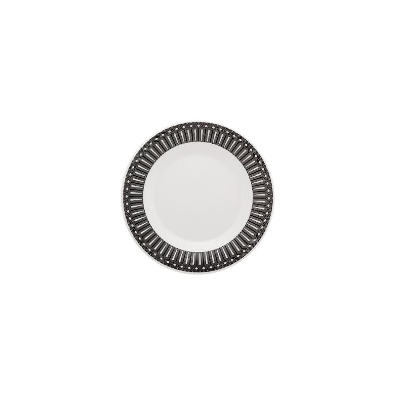 Biona Dinner Set in Black and Ivory