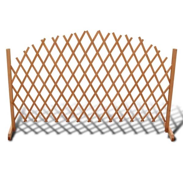 Vidaxl Trellis Fence Solid Wood 5 11 X 3 3 Overstock Vidaxl Trellis Fence Solid Wood 5 11 X 3 3 Overstock