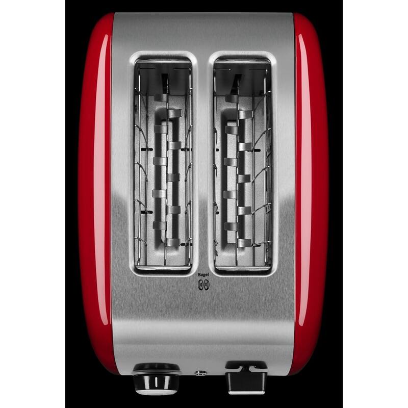 KitchenAid Refurbished 2-Slice Toaster with manual lift lever, RKMT2115