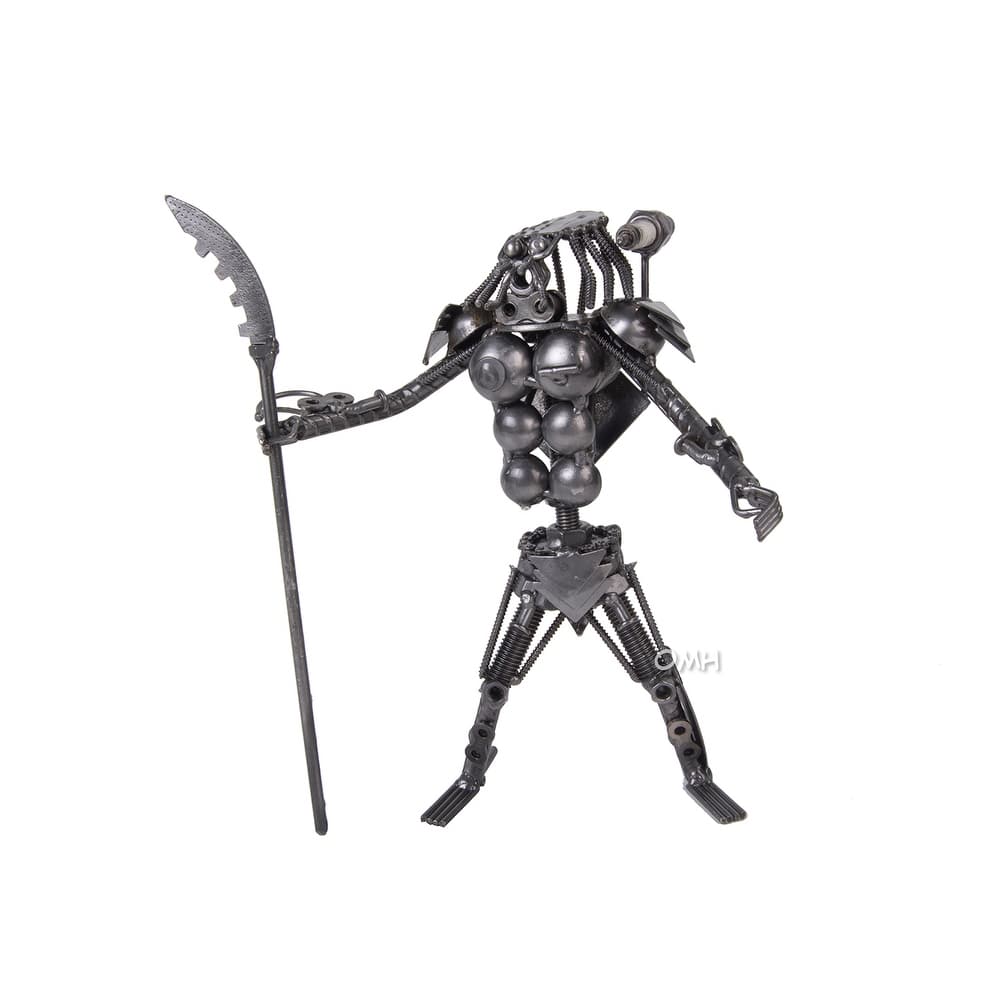 Metal Predator with Spear