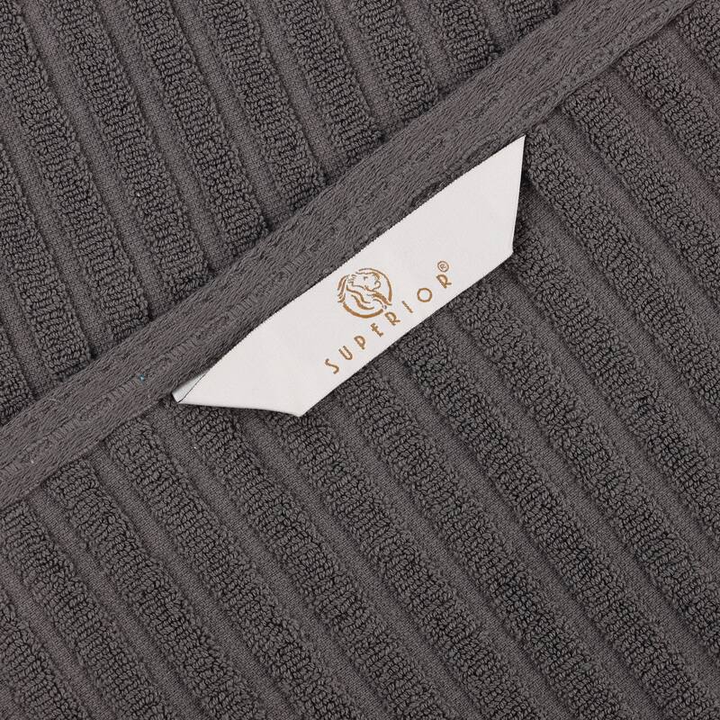 Superior Soho Ribbed Cotton Hand Towel Set of 4