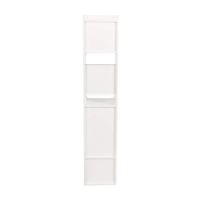 White Sideboard Storage Cabinet - Stylish & Multi-Functional with Glass Doors