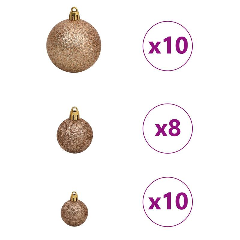 vidaXL Christmas Tree Party Decoration Artificial Slim Tree with Stand PVC