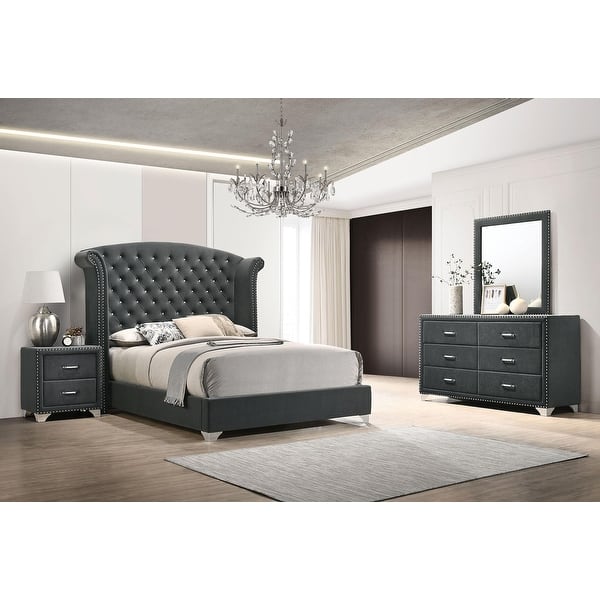 slide 2 of 8, Melody 4-piece Bedroom Set
