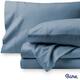 Bare Home Velvety Soft Cotton Flannel Deep Pocket Sheet Set - Full - Coronet Blue