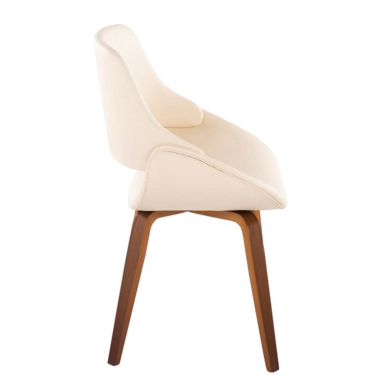 Carson Carrington Svellingen Mid-Century Modern Cross Frame Bent Wood Chair (Set of 2)