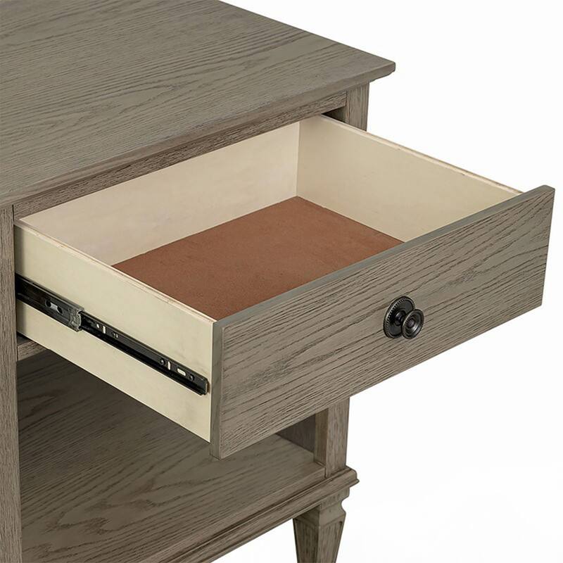 Victoria Nightstand Reclaimed Grey