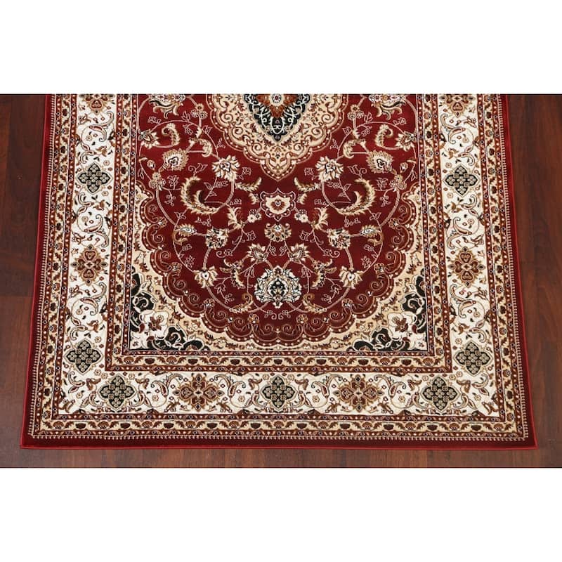 Traditional Floral Medallion Tabriz Turkish Area Rug Oriental Carpet
